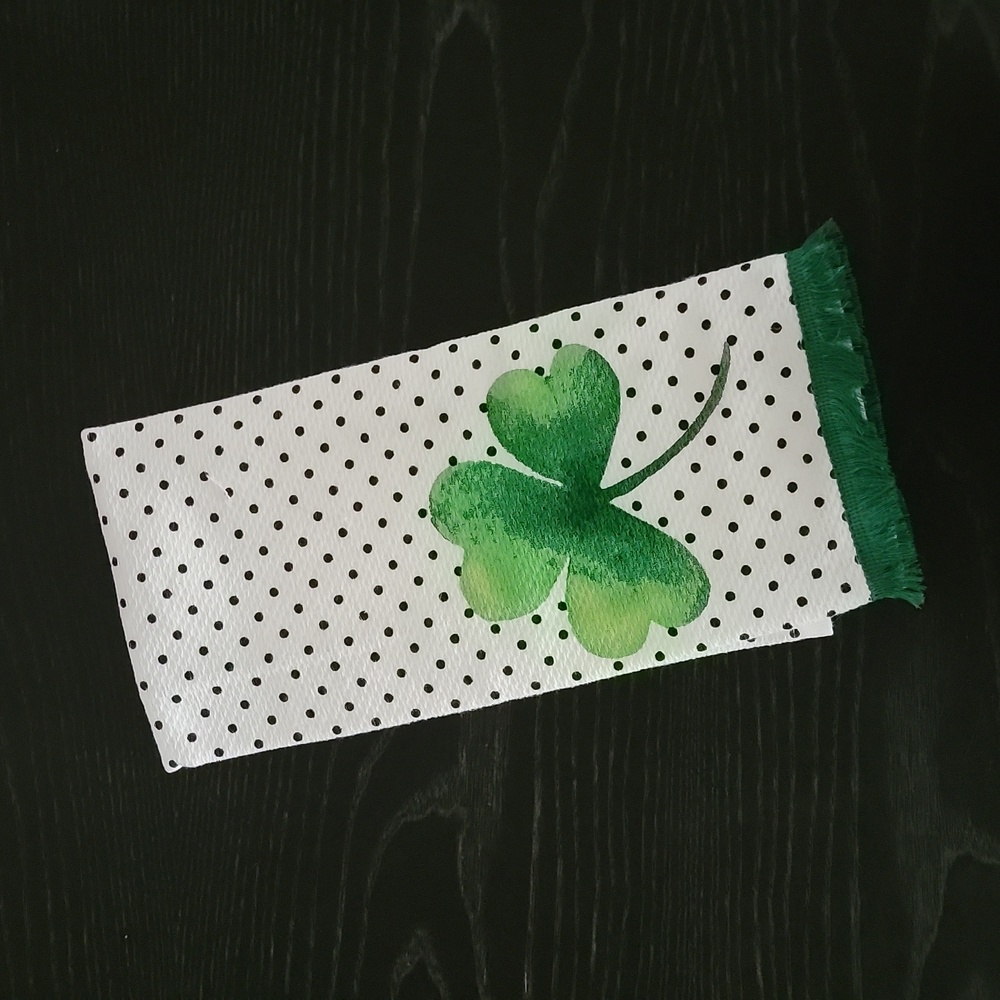 "Color Drift"-St. Patty's Kitchen Towel